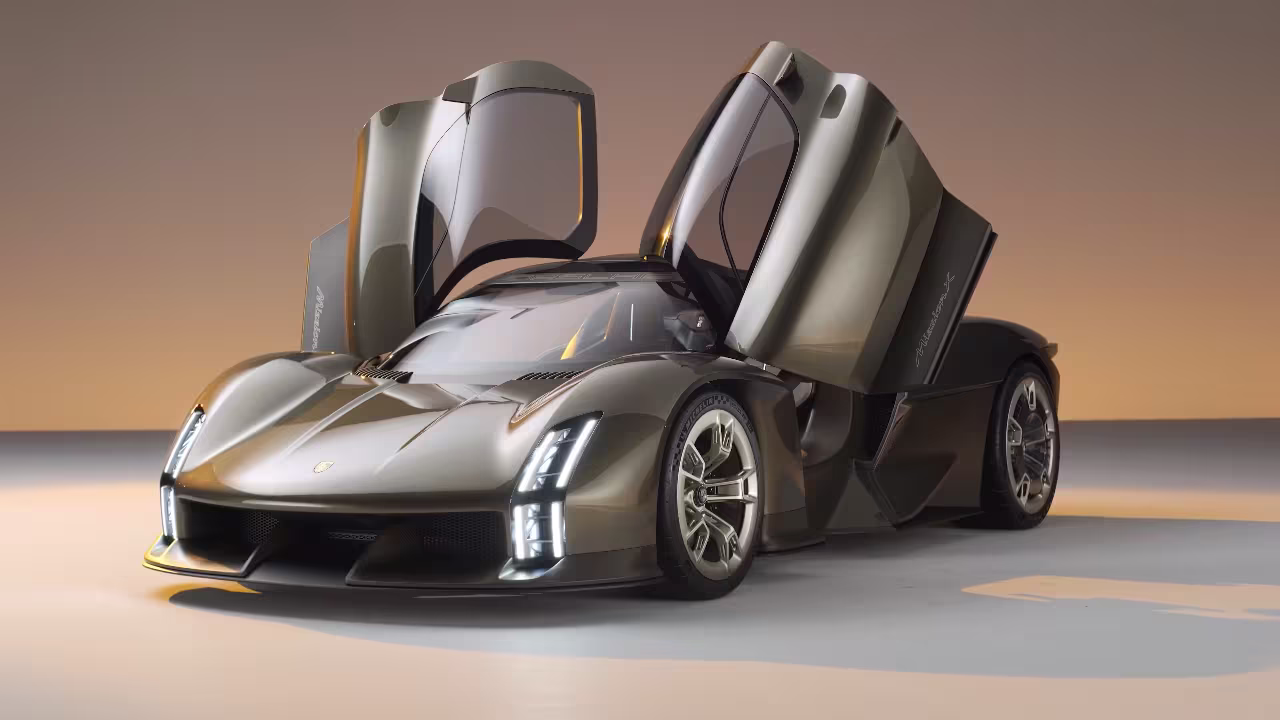 Porsche Mission X Pressefootage